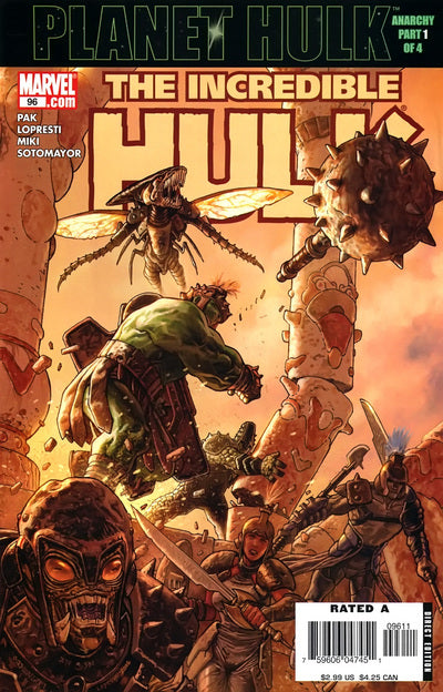 Incredible Hulk #96 CVR A Marvel 2006 VF