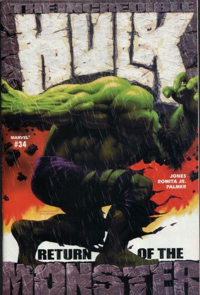 Incredible Hulk #34 CVR A Marvel 2002 FN