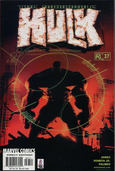 Incredible Hulk #37 CVR A Marvel 2002 FN