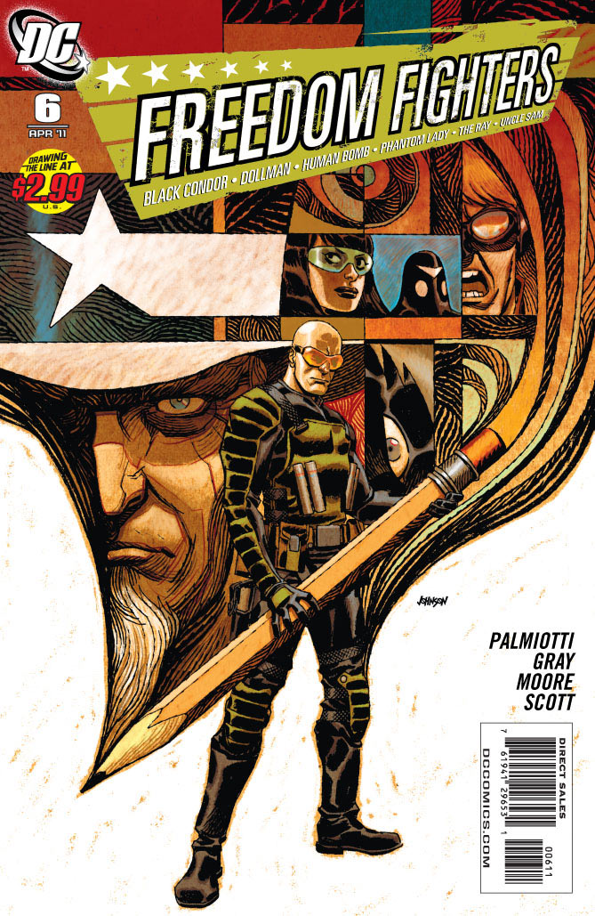 Freedom Fighters #6 CVR A DC Comics 2011 FN