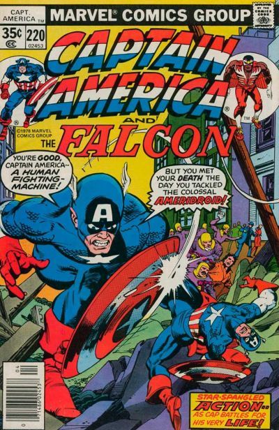 Captain America #220 CVR A Marvel 1978 FN