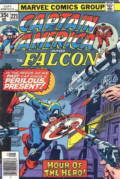 Captain America #221 CVR A Marvel 1978 FN