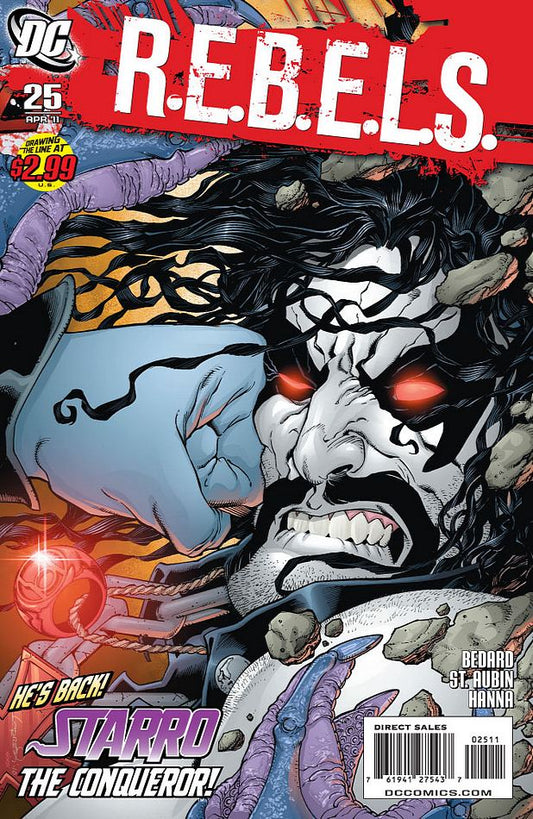 R.E.B.E.L.S. #25 CVR A DC Comics 2011 FN