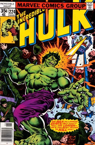 The Incredible Hulk #224 - CVR A (VF/NM)