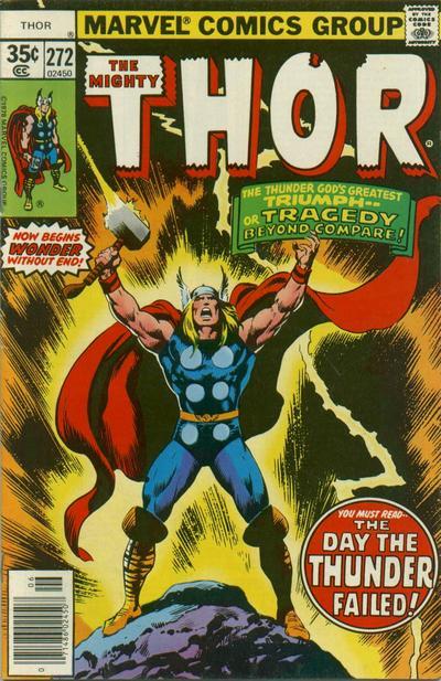 Thor #272 CVR A Marvel 1978 FN
