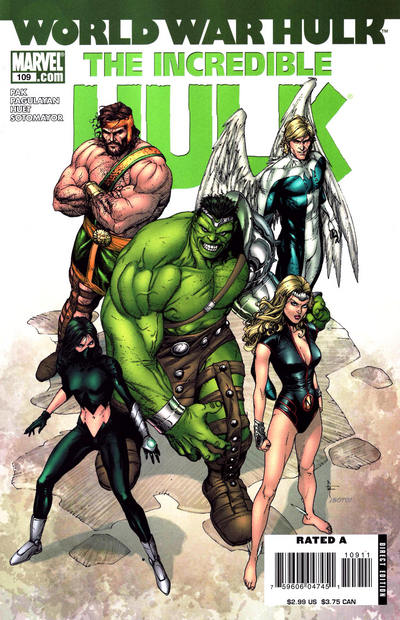 Incredible Hulk #109 CVR A Marvel 2007 FN