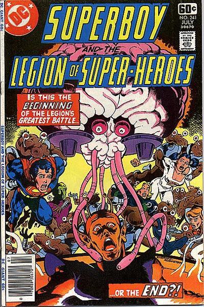 Superboy and the Legion of Super-Heroes #241 CVR A DC Comics 1978 FN