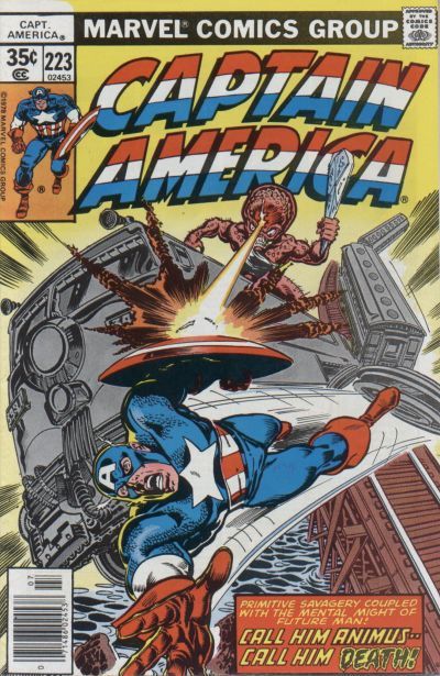 Captain America #223 CVR A Marvel 1978 FN