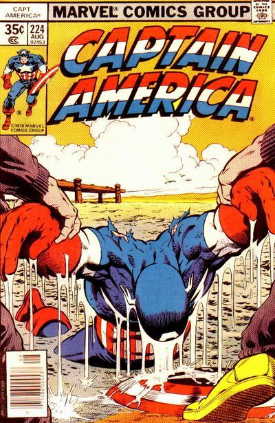 Captain America #224 CVR A Marvel 1978 FN