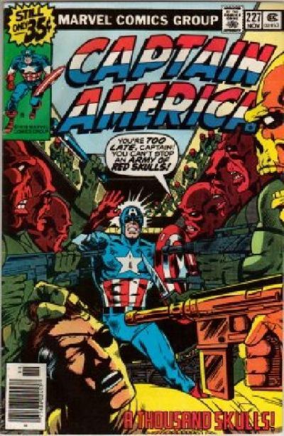 Captain America #227 CVR A Marvel 1978 FN