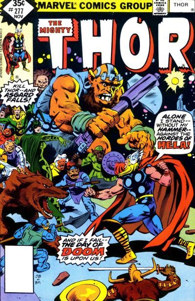 Thor #277 CVR A Marvel 1978 FN