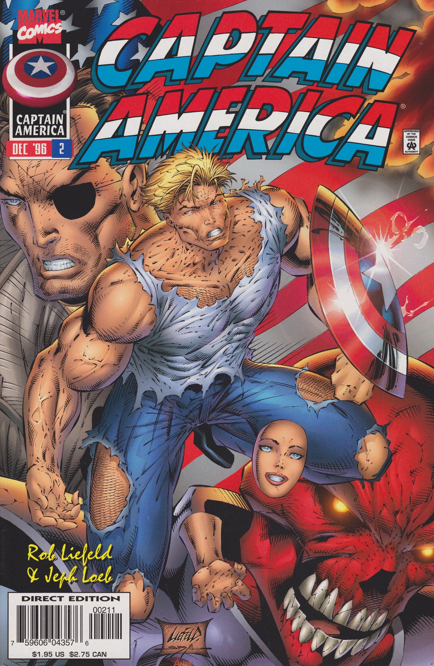 Captain America #2 - CVR A (VF)