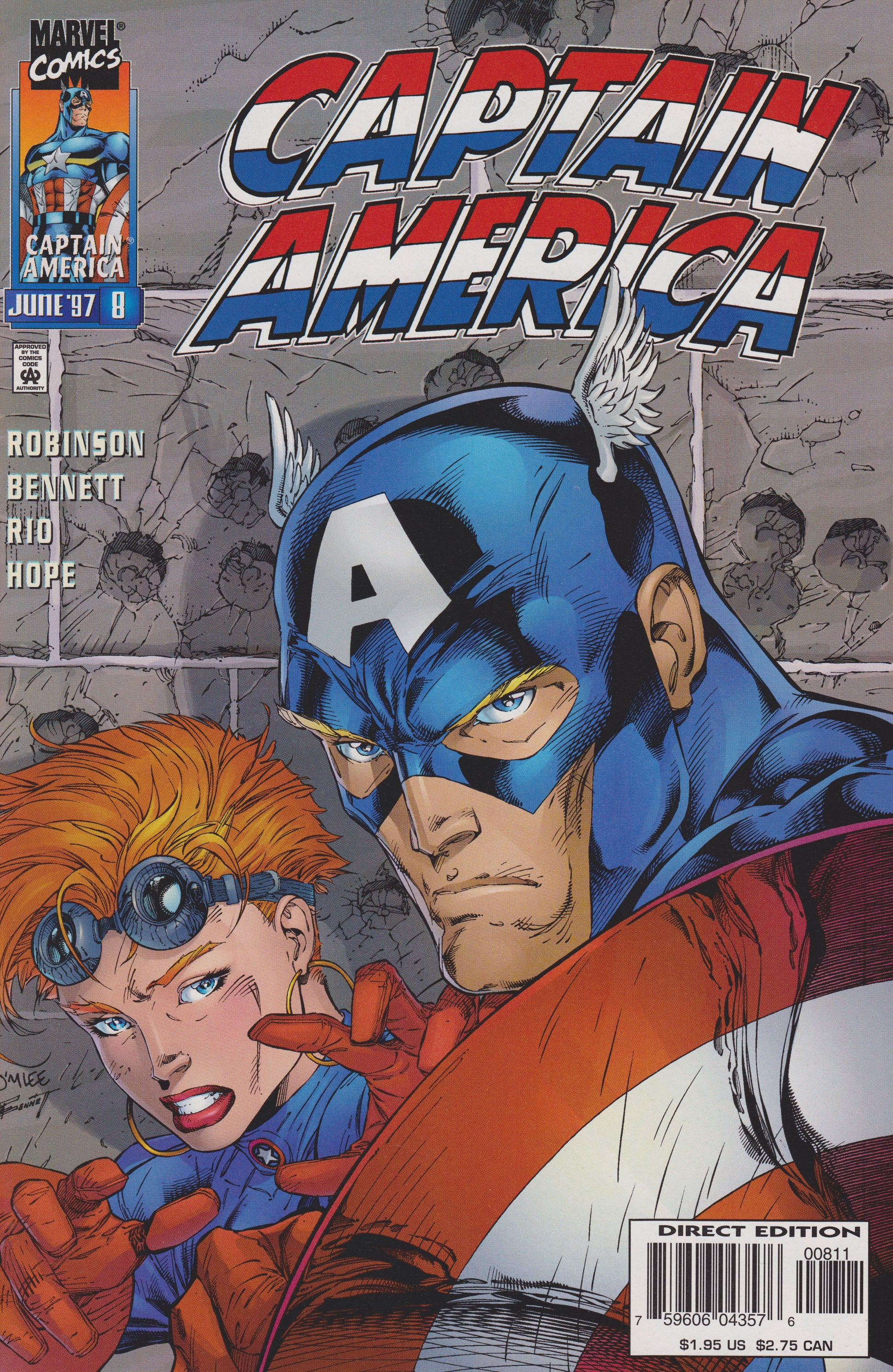 Captain America #8 - CVR A (VF)