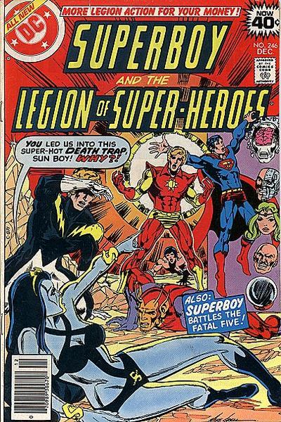 Superboy and the Legion of Super-Heroes #246 CVR A DC Comics 1978 FN