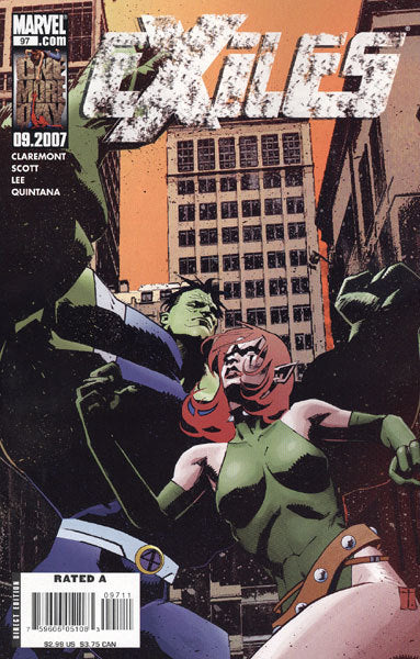 Exiles #97 CVR A Marvel 2007 VF