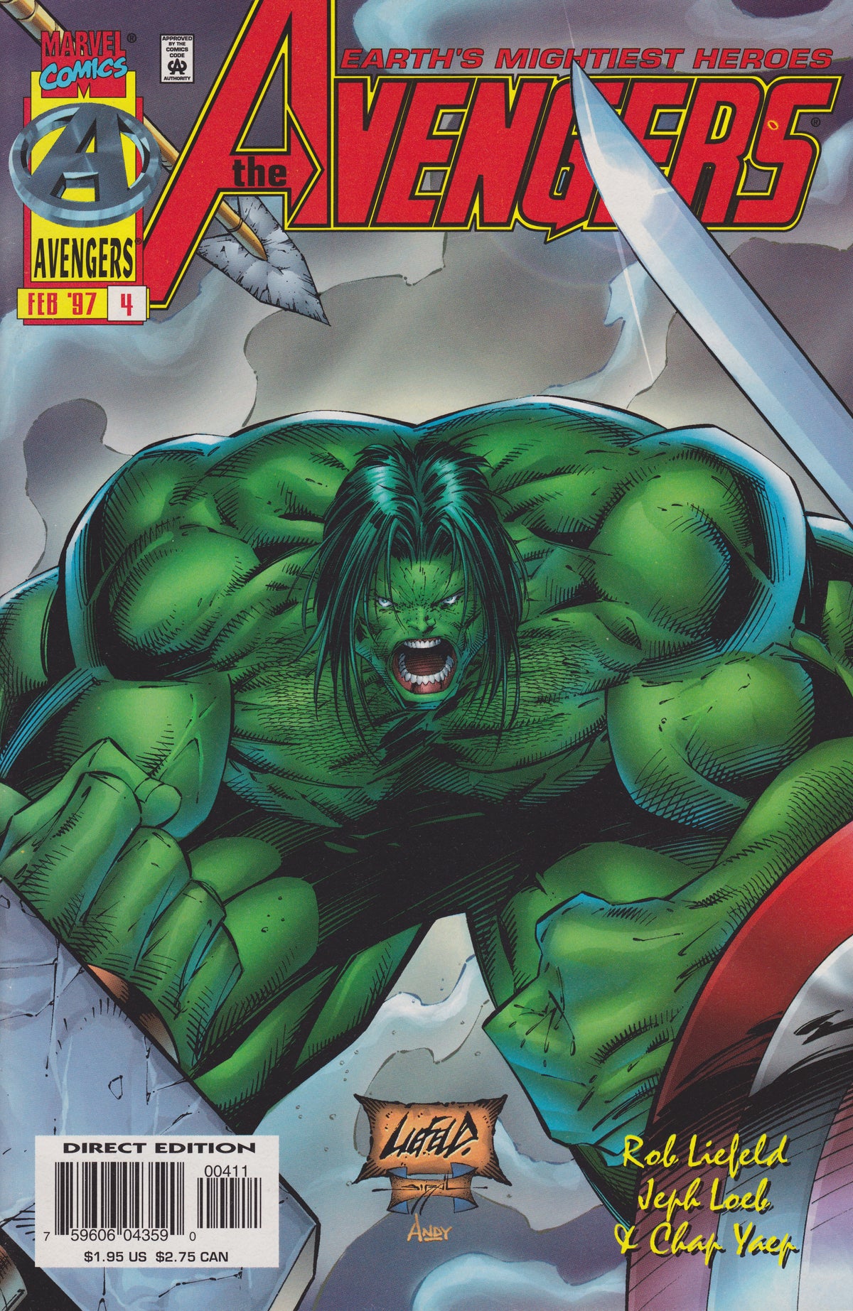 Avengers #4 - CVR A (VF)