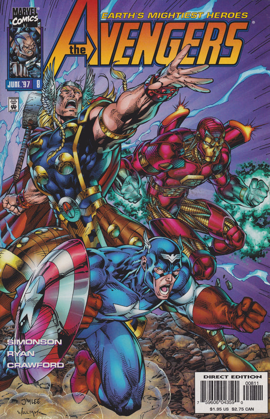 Avengers #8 - CVR A (VF)