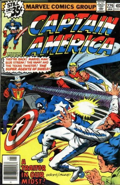 Captain America #229 CVR A Marvel 1979 FN