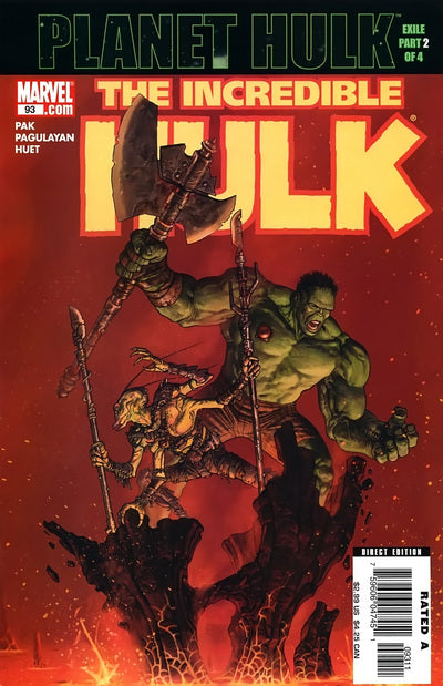 Incredible Hulk #93 CVR A Marvel 2006 VF