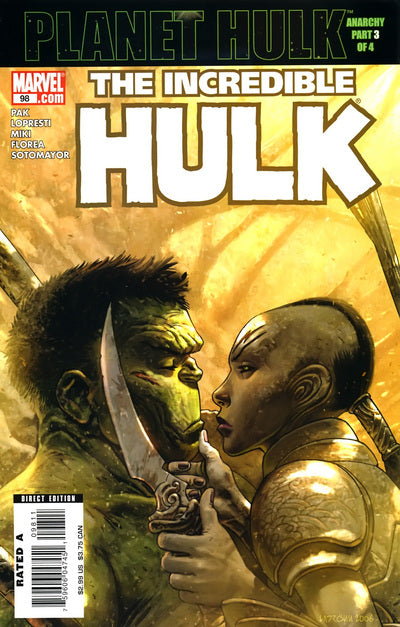 Incredible Hulk #98 CVR A Marvel 2006 VF