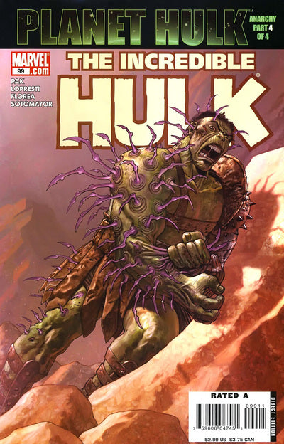 Incredible Hulk #99 CVR A Marvel 2006 VF