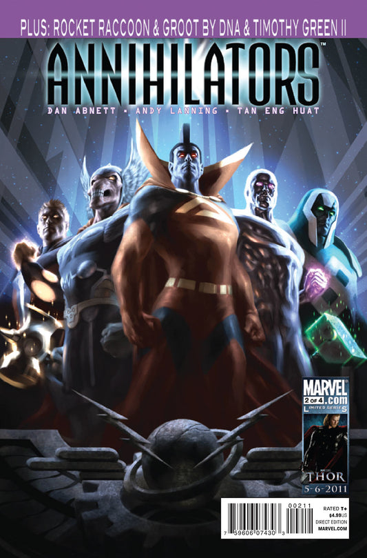 Annihilators #2 CVR A Marvel 2011 FN