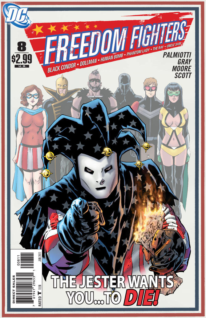 Freedom Fighters #8 CVR A DC Comics 2011 FN