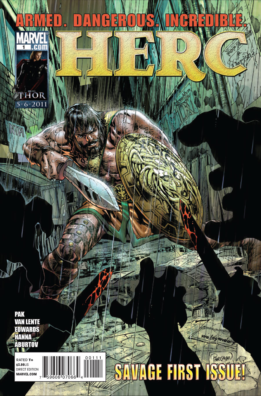Herc #1 CVR A Marvel 2011 VF