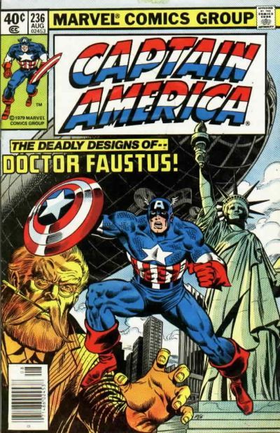 Captain America #236 CVR A Marvel 1979 FN