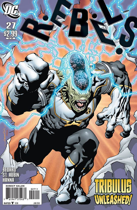 R.E.B.E.L.S. #27 CVR A DC Comics 2011 FN