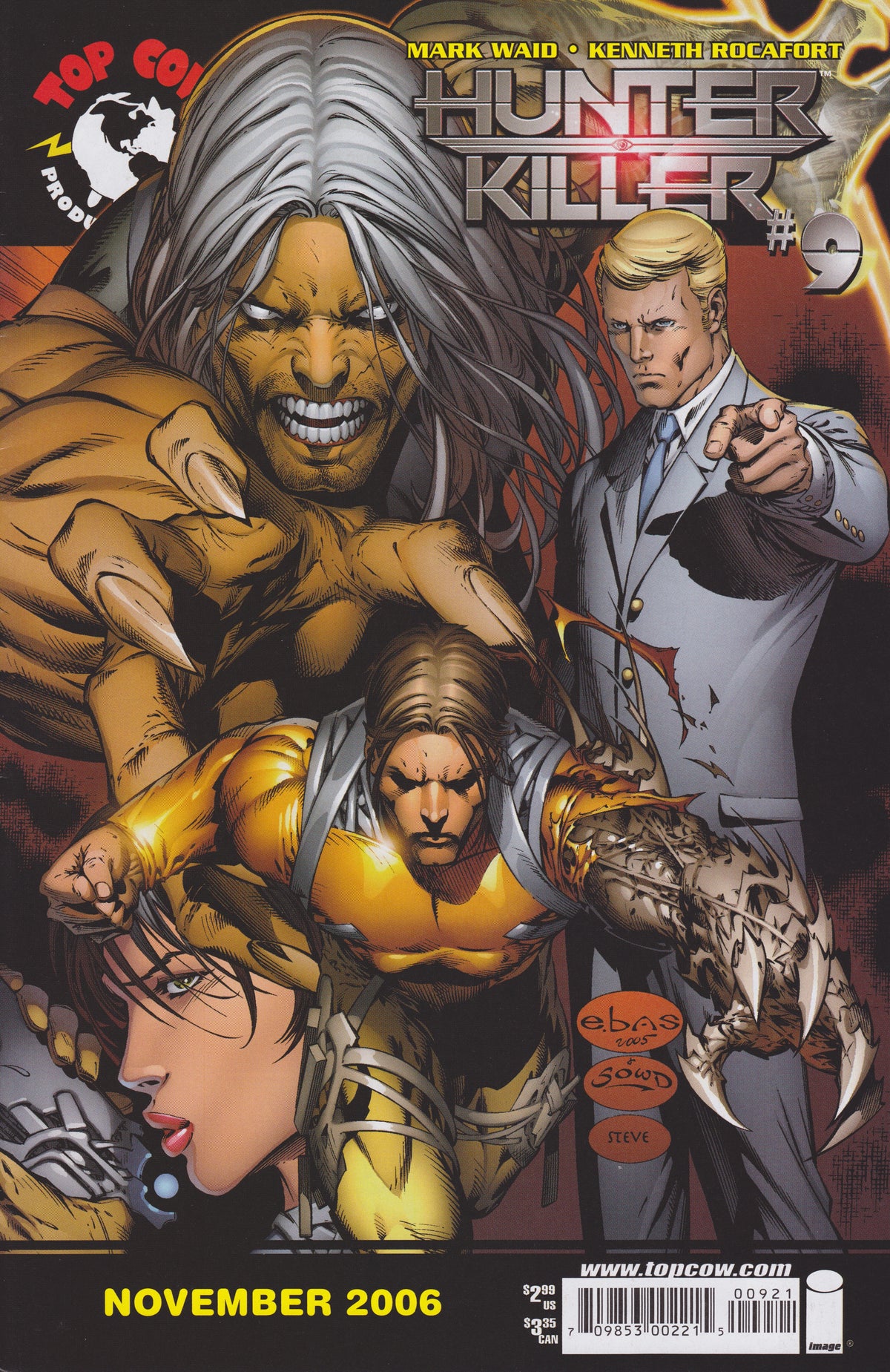 Hunter-Killer #9 CVR B Image 2006 VF