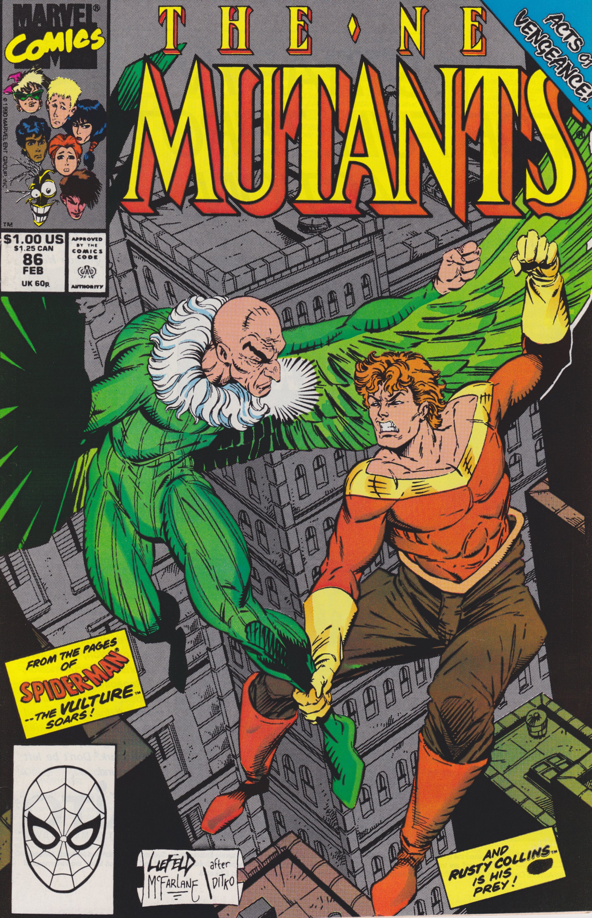 The New Mutants #86 - CVR A (FN)