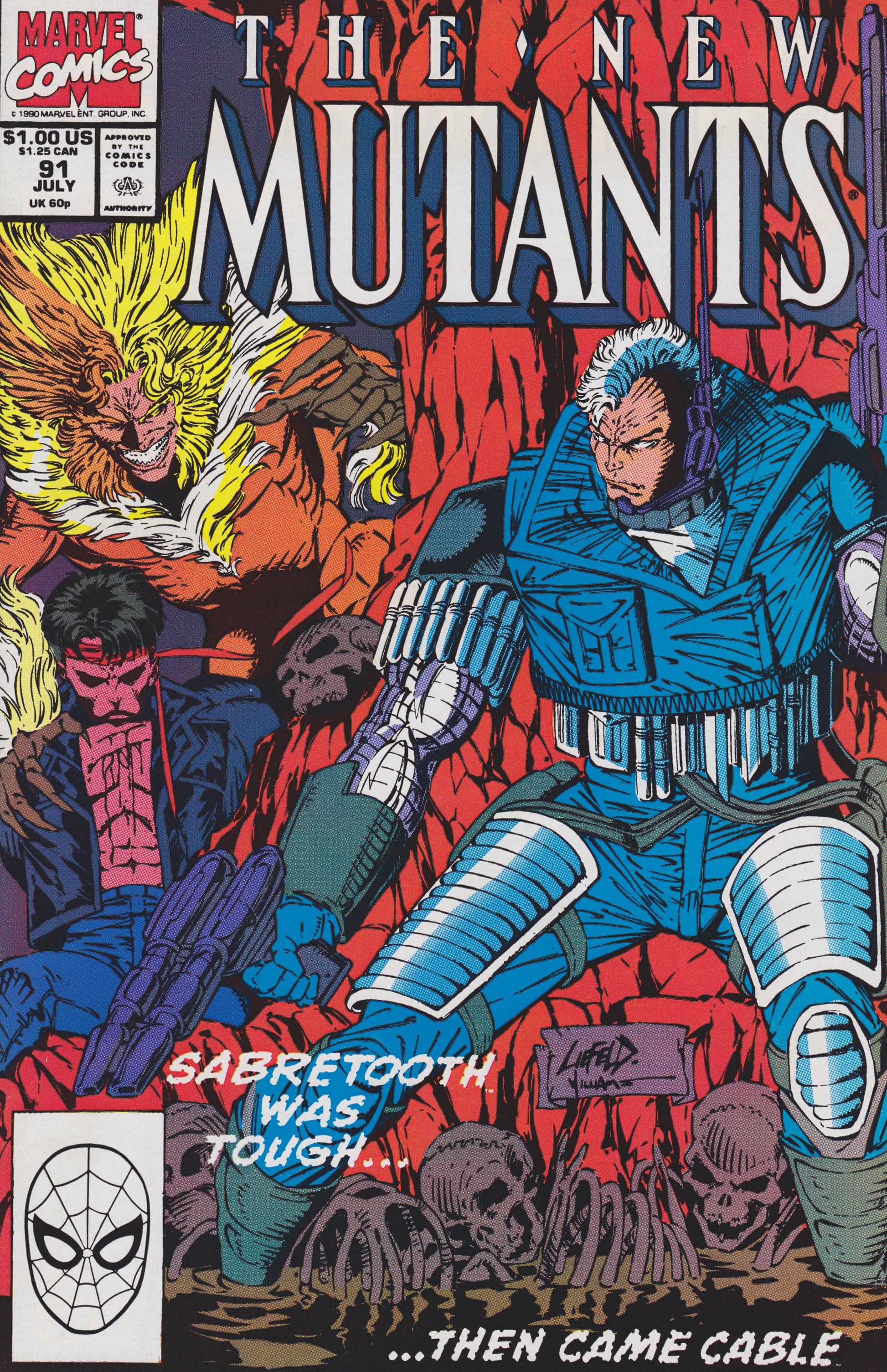 The New Mutants #91 - CVR A (FN)