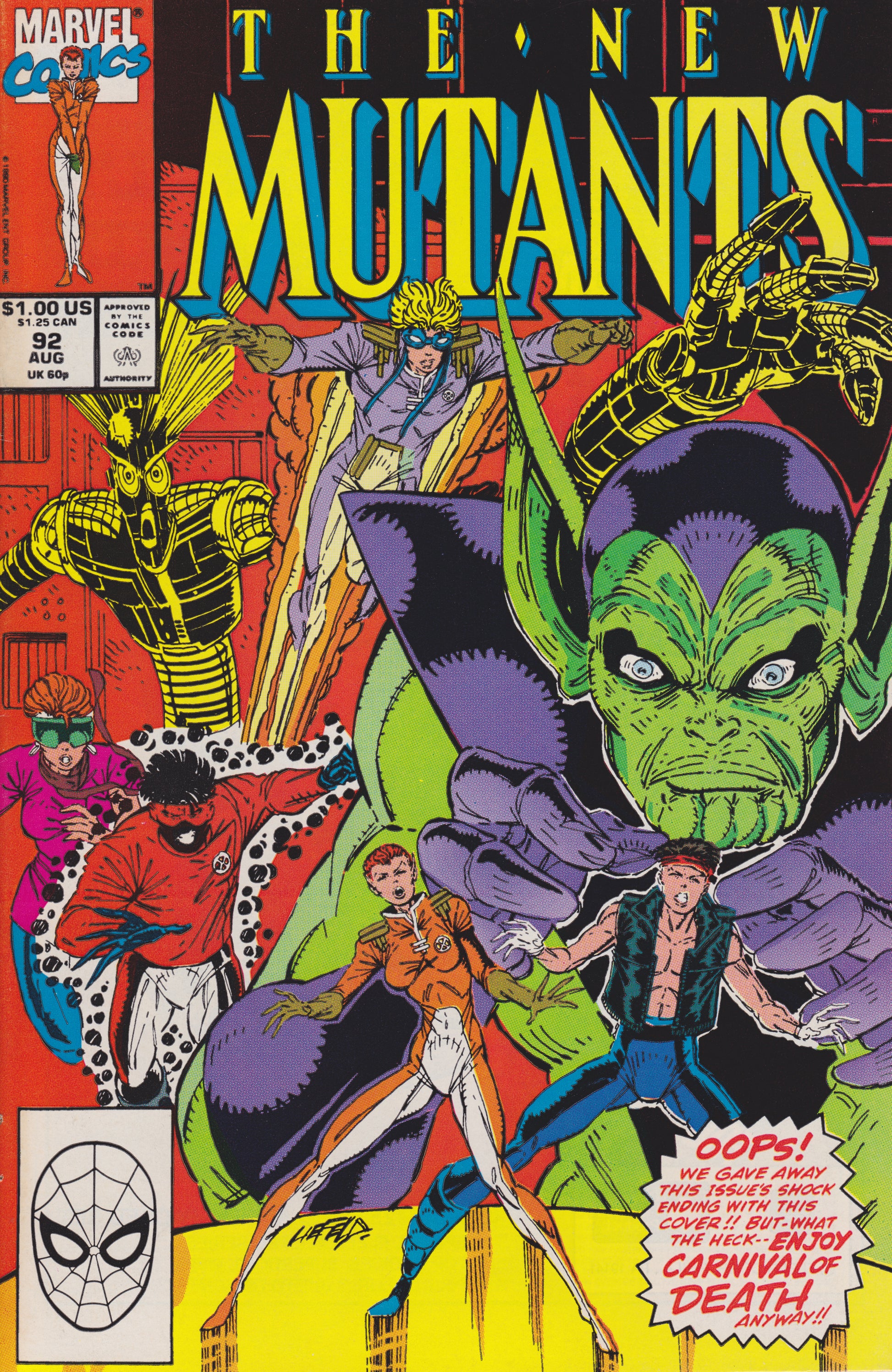 The New Mutants #92 - CVR A (FN)