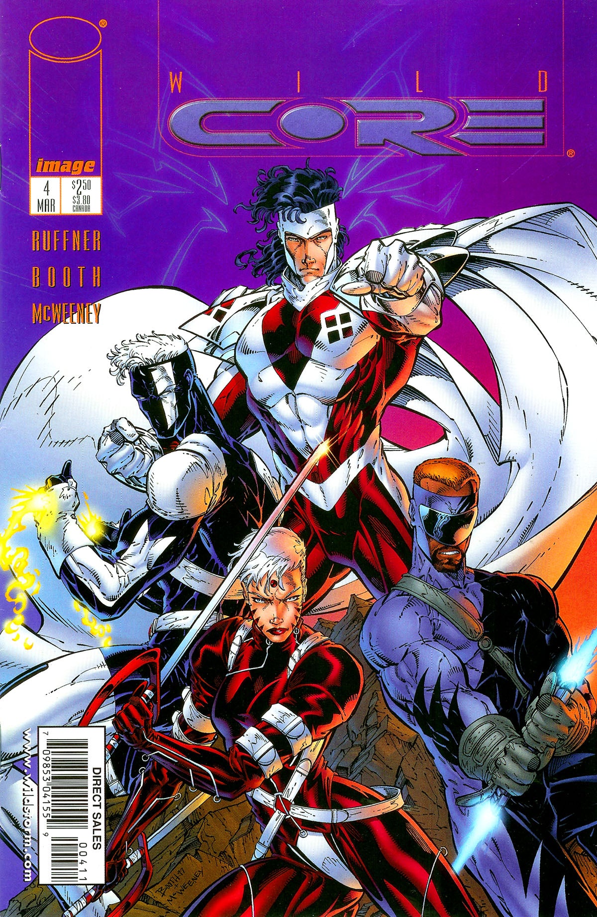 Wildcore #4 CVR A IMAGE COMICS 1998 VF