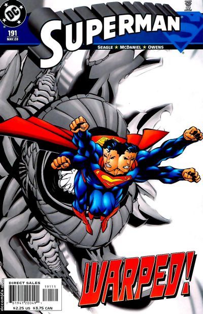 Superman #191 CVR A DC Comics 2003 VG