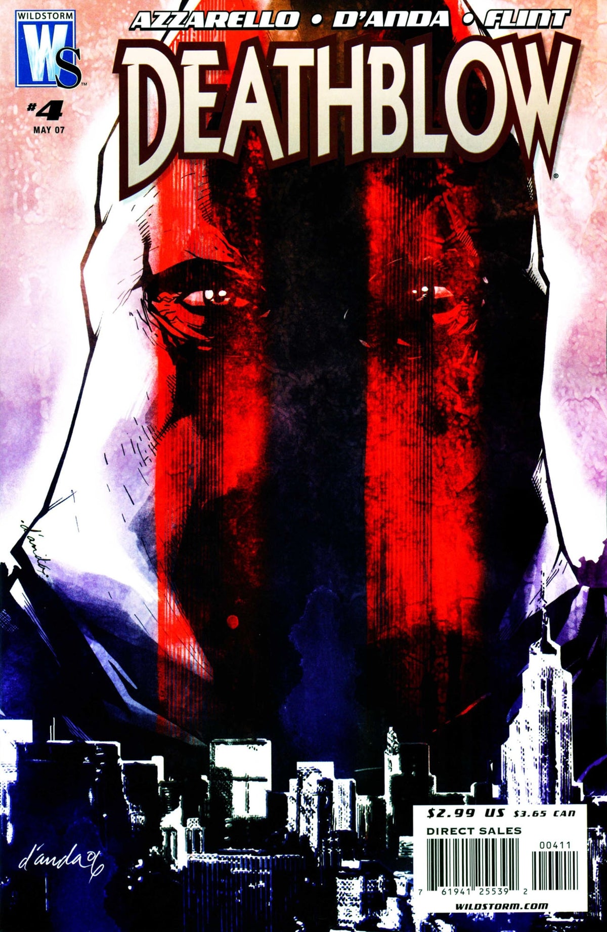 Deathblow #4 CVR A DC Comics 2007 VF
