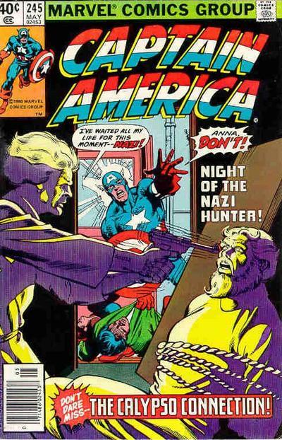 Captain America #245 CVR A Marvel 1980 FN