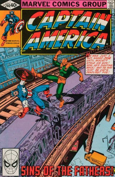 Captain America #246 CVR A Marvel 1980 FN