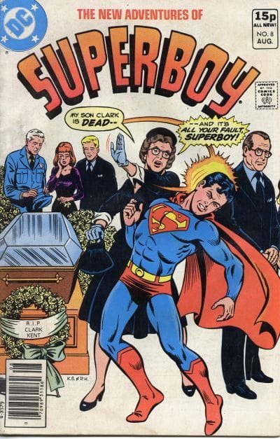 The New Adventures of Superboy #8 - CVR A (FN/VF)