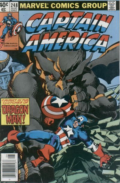 Captain America #248 CVR A Marvel 1980 FN