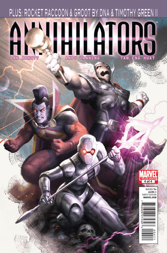 Annihilators #4 CVR A Marvel 2011 FN