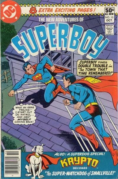 The New Adventures of Superboy #10 - CVR A (FN/VF)