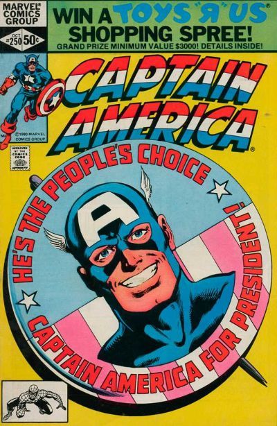 Captain America #250 CVR A Marvel 1980 FN
