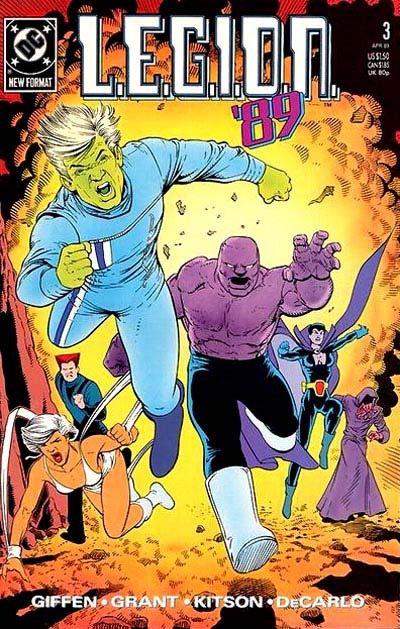 L.E.G.I.O.N. #3 CVR A DC Comics 1989 VF