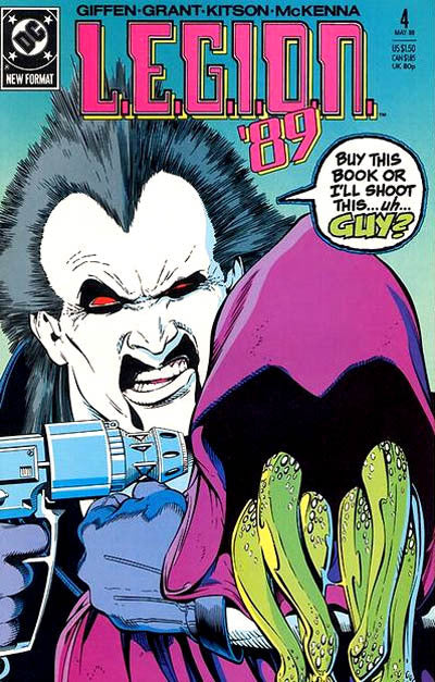 L.E.G.I.O.N. #4 CVR A DC Comics 1989 VF