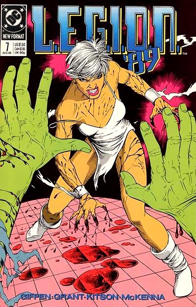 L.E.G.I.O.N. #7 CVR A DC Comics 1989 VF