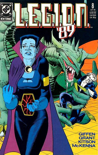 L.E.G.I.O.N. #8 CVR A DC Comics 1989 VF