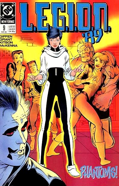 L.E.G.I.O.N. #9 CVR A DC Comics 1989 VF
