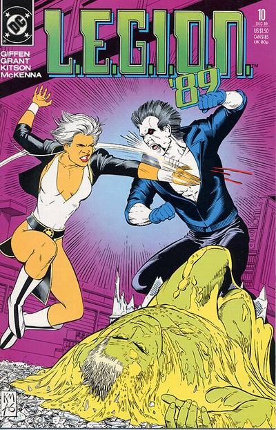 L.E.G.I.O.N. #10 CVR A DC Comics 1989 VF